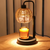 Retro Linen Takraw Ball Aromatherapy Lamp — Wax Melt Warmer
