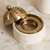 Travertine Mabkhara Burner Luxury Marble Bakhoor Incense Burner