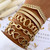 Mabel Bangle Bracelet – Gold