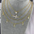 Zadie Cross Necklace – Gold