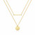 Mae Pendant Necklace – Gold