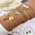 Luciana Evil Eye Bracelet – Gold