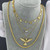 Ione Heart Necklace – Gold