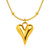 Nessa Heart Necklace – Gold