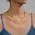 Valencia Layered Chain Necklace – Gold