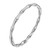 Iris Bangle Bracelet – Silver