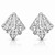 Clara Leaf Statement Earrings – Silver