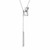Tahlia Pendant Necklace – Silver