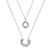 Vera Layered Necklace – Silver