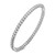 Hazel Bangle Bracelet – Silver