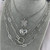 Ruby Chain Necklace – Silver
