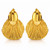 Kira Statement Stud Earrings – Gold