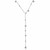 Saskia Bar Pendant Necklace – Silver