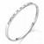 Veda Crystal Bracelet – Silver