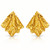 Marisol Statement Stud Earrings – Gold