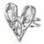 Greta Heart Ring – Silver