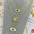 Vivienne Evil Eye Necklace – Gold