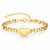 Nadia Heart Bracelet – Gold