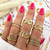 Celeste Heart Ring – Gold