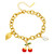 Aveline Cherry Bracelet – Gold