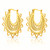Sienna Heart Earrings – Gold