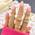 Elara Crescent & Star Ring – Gold