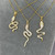 Cassia Snake Necklace – Gold