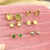 Olive Stud Earrings – Pearl