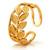 Faye Leaf Ring – Gold