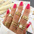 Faye Leaf Ring – Gold