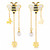 Una Bee Earrings – Pearl
