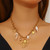 Violet Squid Necklace – Gold