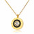 Talia Crystal Necklace – Gold
