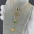 Talia Crystal Necklace – Gold