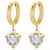 Etta Heart Earrings – Gold