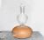 Wooden Glass Waterless Essential Oil Nebulizer Diffuser