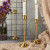 Set of 3 Vintage Metal Candle Holders for Home Decor