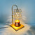Crystal Glass Candle Warmer Lamp with Timer & Night Light