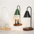 Electric Candle Warmer Lamp with Dimmer & Wooden Base