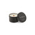 Hutwoods Thyme & Olive Leaf Black Travel Tin Candle Small 120g 25 Hours Burn Time - The Gift Company