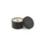 Hutwoods Bergamot & Anjou Pear Black Travel Tin Candle Small 120g 25 Hours Burn Time - The Gift Company