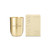 Hutwoods Frankincense & Myrrh Brass Vessel Candle 375g 80+ Hours Burn Time - The Gift Company