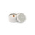 Hutwoods Tonka Bean & Coconut White Travel Tin Candle Small 120g 25 Hours Burn Time - The Gift Company