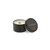 Hutwoods Cedar Leaf & Vanilla Bean Black Travel Tin Candle Small 120g 25 Hours Burn Time - The Gift Company