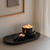 Hutwoods Cedar Leaf & Vanilla Bean Black Travel Tin Candle Small 120g 25 Hours Burn Time lifestyle image 5
