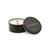Hutwoods Cedar Leaf & Vanilla Bean Black Travel Tin Candle Large 340g 50+ Hours Burn Time - The Gift Company