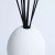 White Ceramic Eggshell Reed Diffuser Ornament