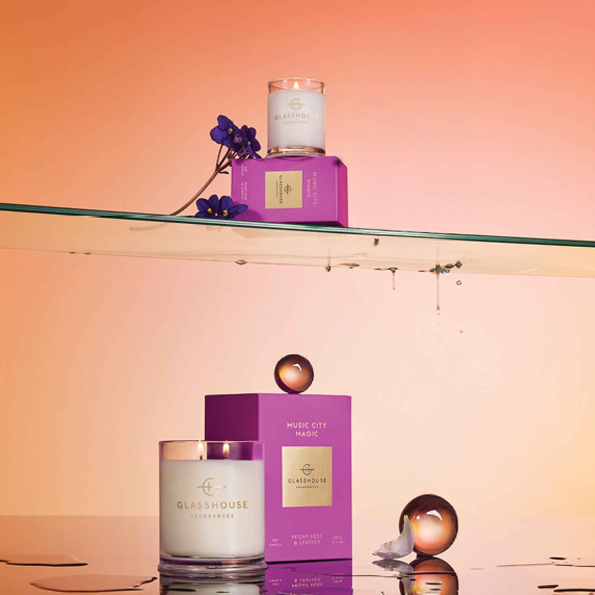 Glasshouse Fragrances candle gifting for Valentine&rsquo;s Day