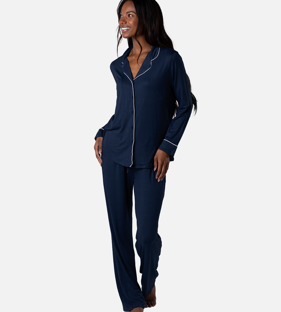 Sleepwear Women'S Pajamas Nightwear Robe Sets Set Long Sleeve Pajamas Set  Home Clothes For Women Sleeping Shirt Home Wear : Buy Online at Best Price  in KSA - Souq is now 
