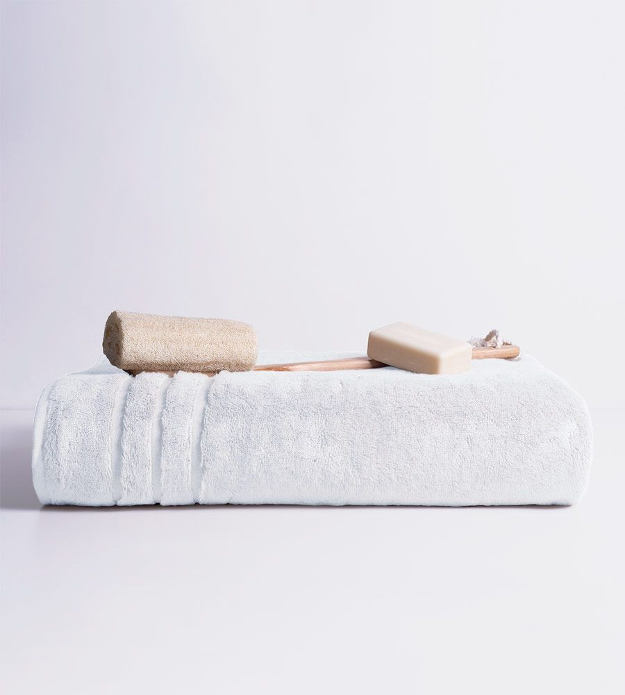 The Premium Plush Bath Sheets Light Grey